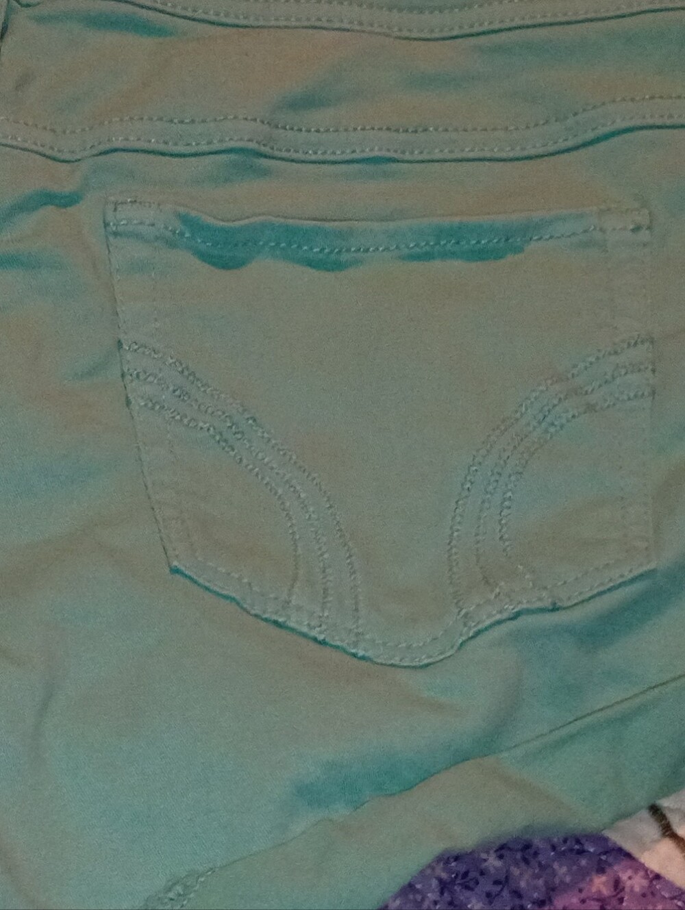Hollister Vintage Y2K Mini Short Shorts Distressed Stretch 13 31
